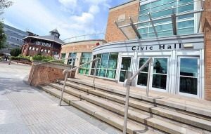 ellesmere port civic hall outside